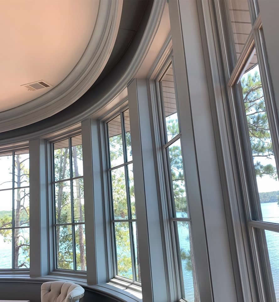 Bay of windows